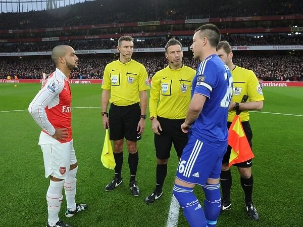 Premier League Rivalry: Arsenal vs. Chelsea - Walcott and Terry Lead the Charge at Emirates Stadium