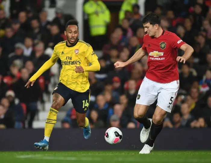 Framed Print : Premier League Rivalry: Manchester United vs Arsenal at Old Trafford (September 2019) Framed Print : Premier League Rivalry: Manchester United vs Arsenal at Old Trafford (September 2019)