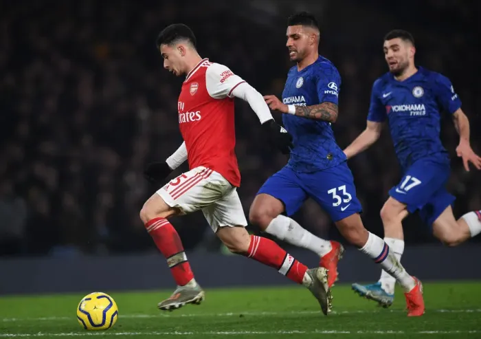 Framed Print : Premier League Showdown: Chelsea vs Arsenal at Stamford Bridge (January 2020) Framed Print : Premier League Showdown: Chelsea vs Arsenal at Stamford Bridge (January 2020)
