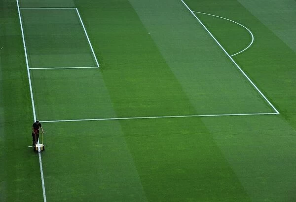 Preparing for the Clash: Emirates Stadium Readies for Arsenal vs. Liverpool
