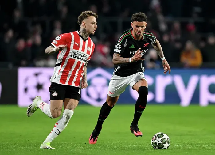 Framed Print : PSV Eindhoven v Arsenal FC - UEFA Champions League 2024 / 25 Round of 16 First Leg Framed Print : PSV Eindhoven v Arsenal FC - UEFA Champions League 2024 / 25 Round of 16 First Leg