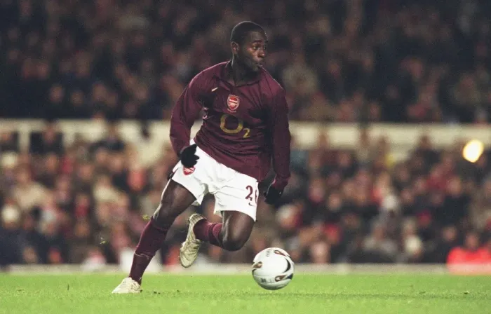 Framed Print : Quincy Owusu-Abeyie (Arsenal). Arsenal 3: 0 Reading