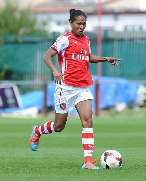 Rachel Yankey in Action: Arsenal Ladies vs. Millwall Lionesses, WSL Cup