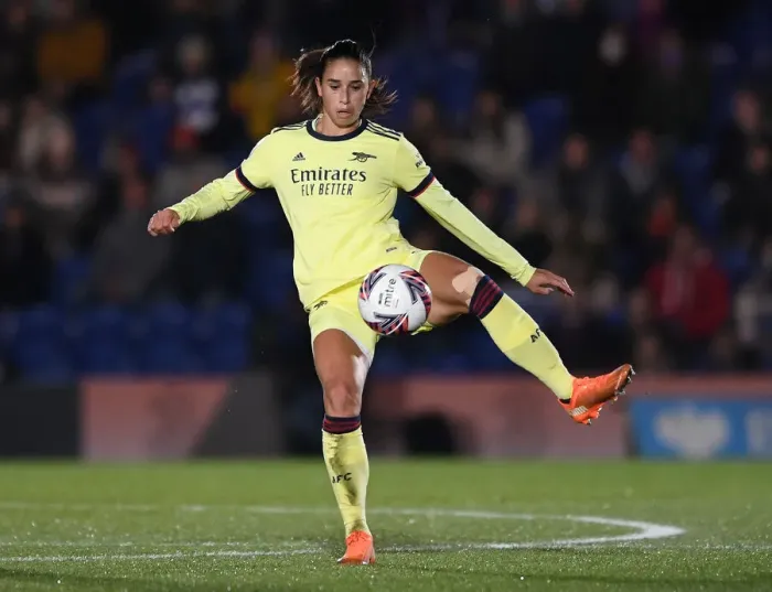 Framed Print : Rafaelle Souza in Action: Chelsea Women vs Arsenal Women, FA WSL 2021-22