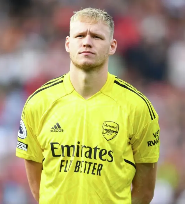 Framed Print : Ramsdale Ready: Arsenal Star Prepares for Manchester United Showdown in Premier League 2022-23