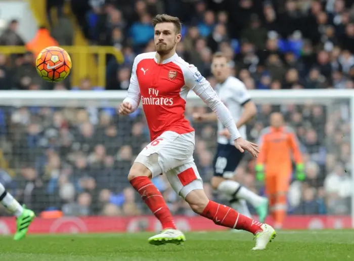 Framed Print : Ramsey in Action: Arsenal vs. Tottenham, Premier League 2015-16 Framed Print : Ramsey in Action: Arsenal vs. Tottenham, Premier League 2015-16
