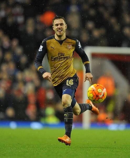 Ramsey in Action: Liverpool vs. Arsenal, Premier League 2015-16