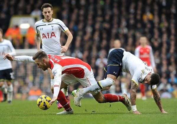 Ramsey Foul: Tottenham vs. Arsenal, Premier League 2014-15