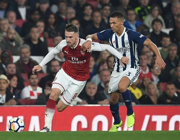 Ramsey Outmaneuvers Gibbs: Arsenal vs West Bromwich Albion, Premier League 2017-18