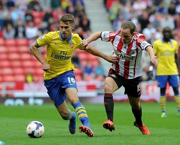 Ramsey Outpaces Vaughan: Sunderland vs. Arsenal, 2013-14 Premier League