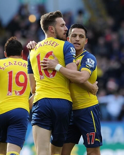Ramsey and Sanchez: A Celebration of Goals - Arsenal vs. Burnley, Premier League 2014 / 15