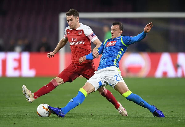 Ramsey vs. Chiriches: A Europa League Battle at Stadio San Paolo
