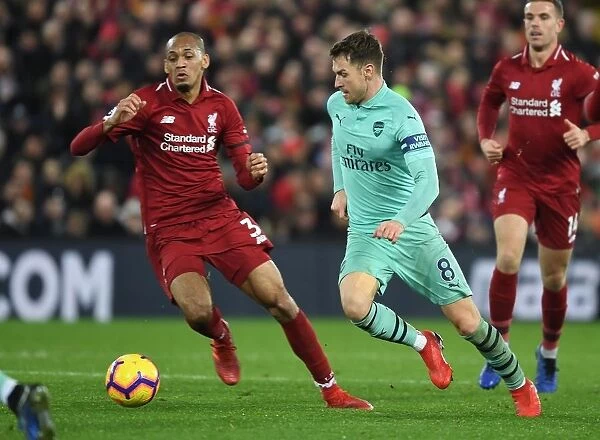 Ramsey vs Fabinho: Intense Battle at Anfield - Liverpool vs Arsenal, Premier League 2018-19