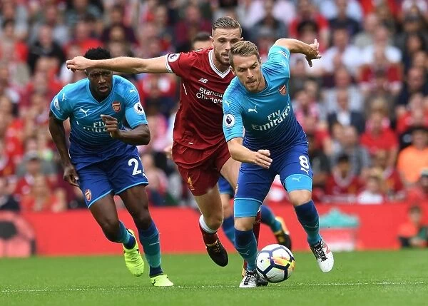 Ramsey vs. Henderson: Intense Battle at Anfield - Liverpool vs. Arsenal, 2017-18 Premier League