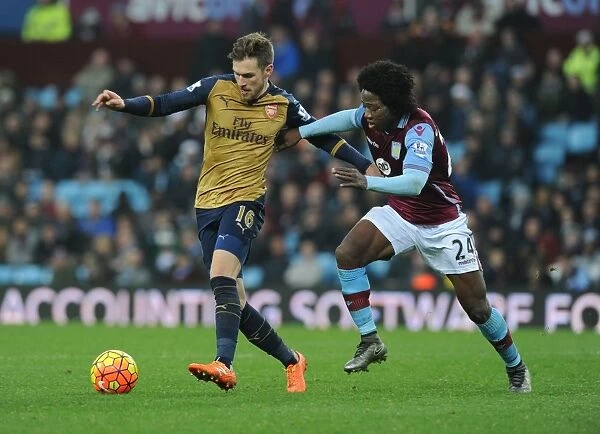 Ramsey vs Sanchez: Intense Rivalry Unfolds in Aston Villa vs Arsenal Premier League Clash (December 2015)