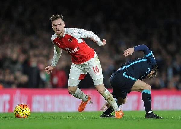 Ramsey vs Silva: A Premier League Battle at the Emirates (December 2015)