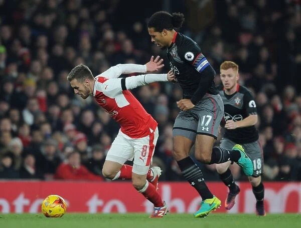 Ramsey vs. van Dijk: Battle at Emirates - Arsenal vs. Southampton EFL Cup Clash