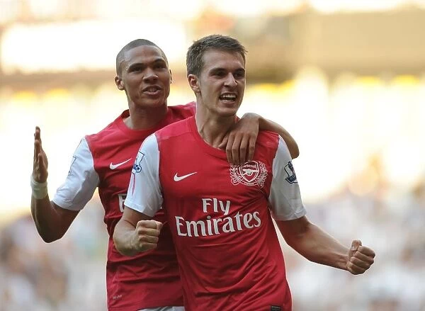 Ramsey's Dramatic Comeback Goal: Arsenal's 2-1 Victory at White Hart Lane