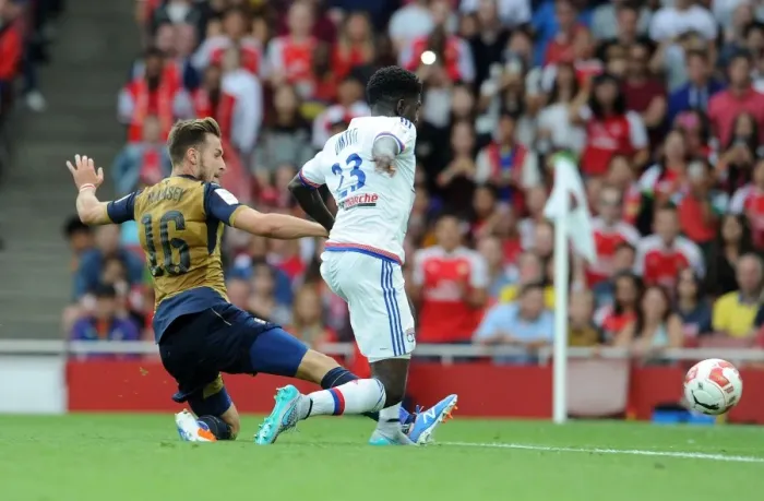 Framed Print : Ramsey's Pressure Cooker Goal: Arsenal vs. Lyon, Emirates Cup 2015 / 16 Framed Print : Ramsey's Pressure Cooker Goal: Arsenal vs. Lyon, Emirates Cup 2015 / 16