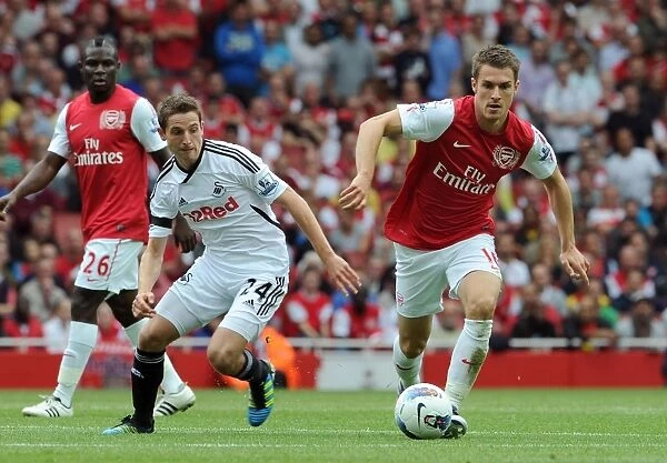 Ramsey's Strike: Arsenal's 1-0 Victory Over Swansea City in the Premier League, 10 / 9 / 11
