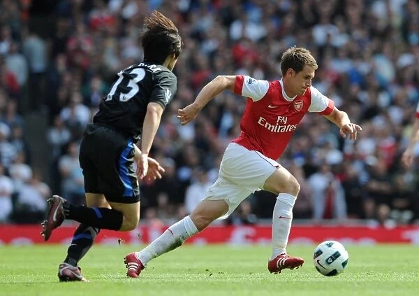 Ramsey's Stunner: Arsenal's 1-0 Victory Over Manchester United, 1 / 5 / 11