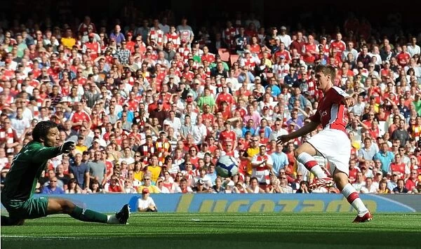 Ramsey's Stunner: Arsenal's 4th Goal vs. Portsmouth, 2009