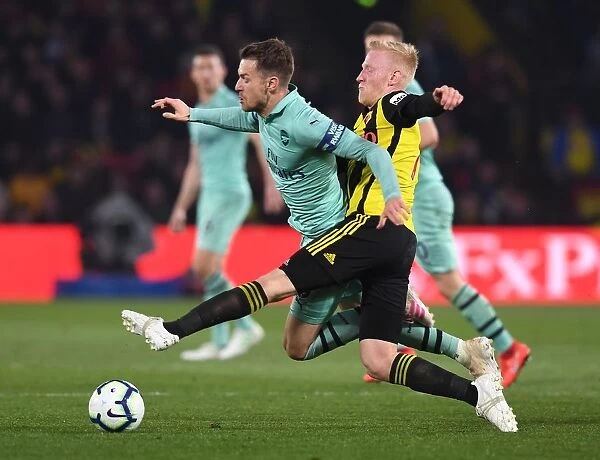 Ramsey's Thrilling Dash: Arsenal's Victory Over Watford (2018-19)