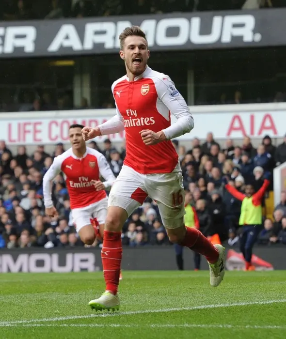 Framed Print : Ramsey's Thrilling Goal: Arsenal's Victory Over Tottenham Hotspur in the Premier League (2015-16) Framed Print : Ramsey's Thrilling Goal: Arsenal's Victory Over Tottenham Hotspur in the Premier League (2015-16)