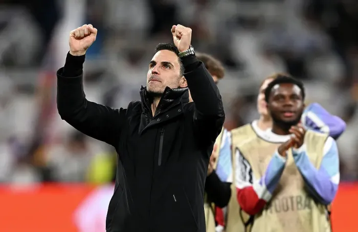 Framed Print : Real Madrid C.F. v Arsenal FC - UEFA Champions League 2024 / 25 Quarter Final Second Leg Framed Print : Real Madrid C.F. v Arsenal FC - UEFA Champions League 2024 / 25 Quarter Final Second Leg