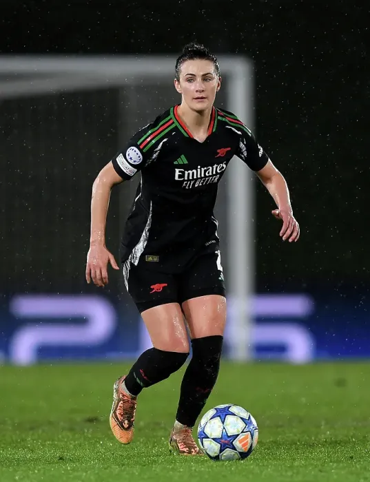 Framed Print : Real Madrid CF v Arsenal FC - UEFA Women's Champions League Quarter Finals First Leg Real Madrid CF v Arsenal FC - UEFA Women's Champions League Quarter Finals First Leg