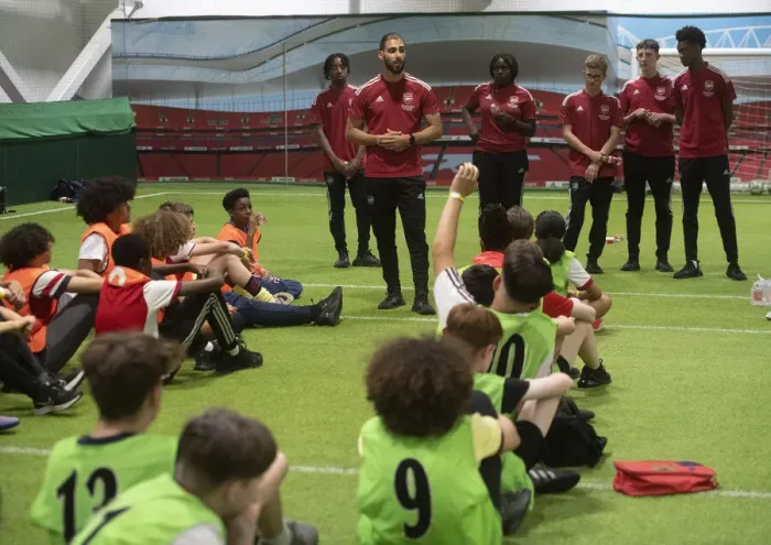 Framed Print : Record-Breaking 118 Ballboy Tryouts: 2022 Arsenal Football Club