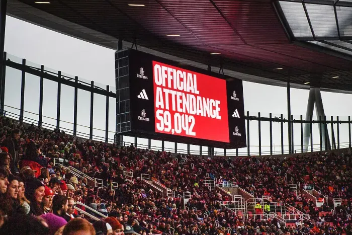 Framed Print : Record-Breaking WSL Clash: Arsenal FC vs. Chelsea FC at Emirates Stadium Framed Print : Record-Breaking WSL Clash: Arsenal FC vs. Chelsea FC at Emirates Stadium