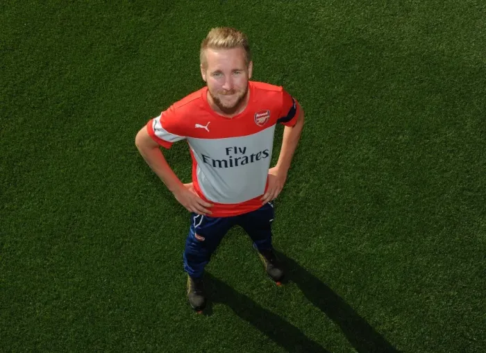 Framed Print : Reece Watson Arsenal Groundsman. Arsenal 1st Team Photocall. Emirates Stadium, 7 / 8 / 14 Framed Print : Reece Watson Arsenal Groundsman. Arsenal 1st Team Photocall. Emirates Stadium, 7 / 8 / 14
