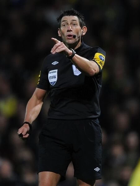 Referee Lee Probert Overssees Norwich City vs Arsenal Clash in Premier League (2012-13)