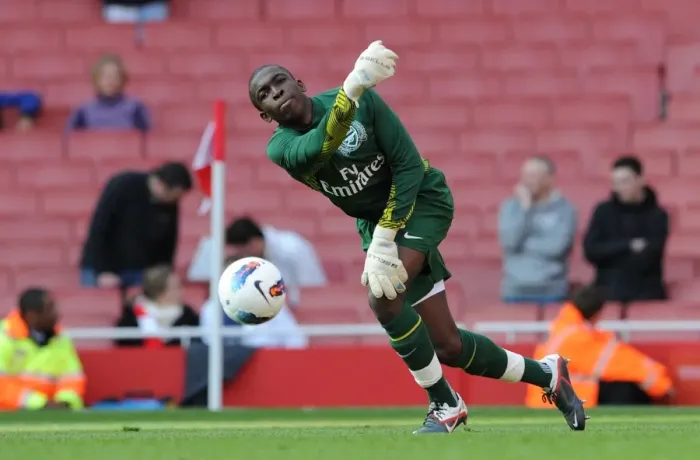 Framed Print : Reice Charles-Cook Stars in Arsenal's 1:0 Win Against Chelsea at Emirates Stadium