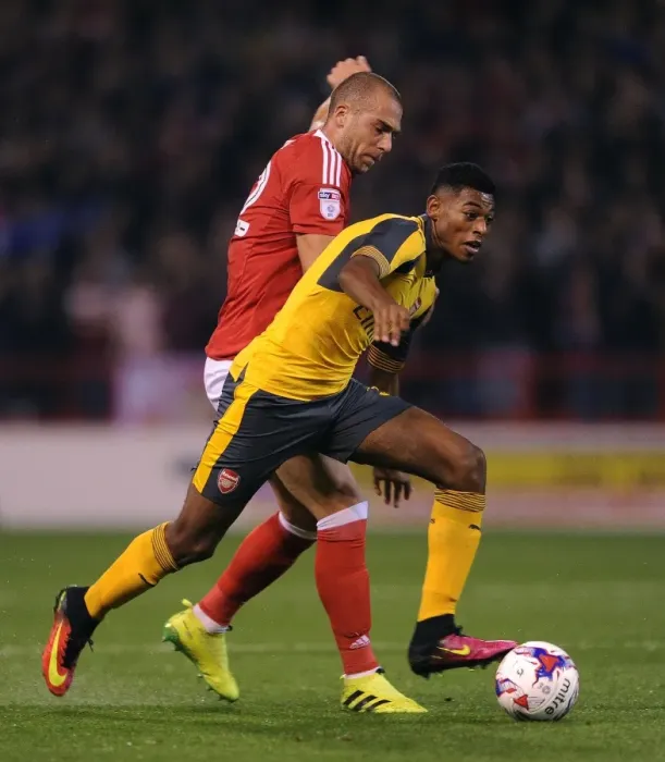 Framed Print : Reine-Adelaide vs. Kasami: A Battle in the EFL Cup Third Round - Nottingham Forest vs. Arsenal, 2016-17 Framed Print : Reine-Adelaide vs. Kasami: A Battle in the EFL Cup Third Round - Nottingham Forest vs. Arsenal, 2016-17