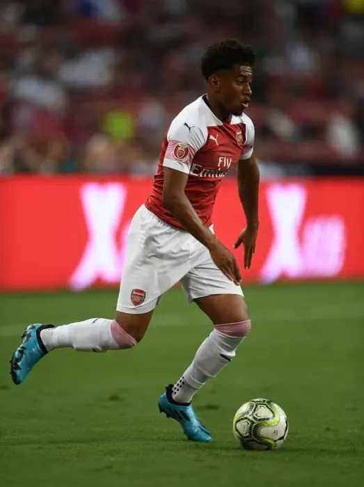 Framed Print : Reiss Nelson in Action: Arsenal vs. Atletico Madrid, International Champions Cup 2018 Framed Print : Reiss Nelson in Action: Arsenal vs. Atletico Madrid, International Champions Cup 2018