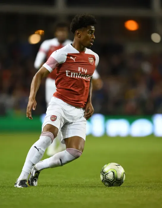 Framed Print : Reiss Nelson in Action: Arsenal vs. Chelsea, International Champions Cup 2018 Framed Print : Reiss Nelson in Action: Arsenal vs. Chelsea, International Champions Cup 2018