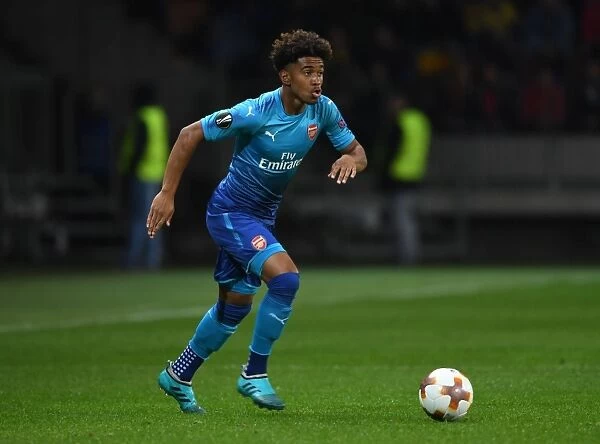 Reiss Nelson in Action: Arsenal's Europa League Battle at FC BATE Borisov (2017-18)