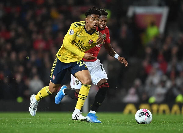Reiss Nelson Outsmarts Fred: A Premier League Showdown - Manchester United vs. Arsenal (2019-20)