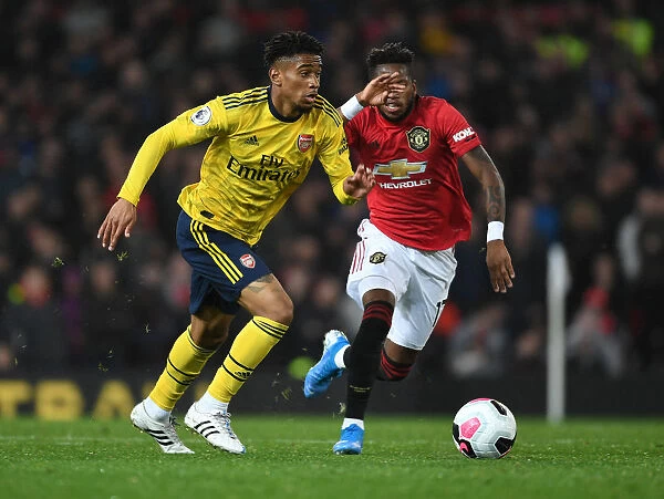 Reiss Nelson Outwits Fred: A Premier League Battle - Arsenal vs. Manchester United (2019-20)