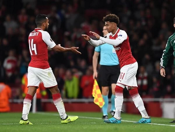 Reiss Nelson Replaces Theo Walcott in Arsenal's Europa League Clash Against 1. FC Koeln