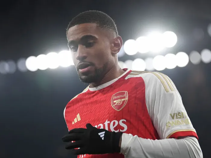 Framed Print : Reiss Nelson Shines: Arsenal's Champions League Victory Over RC Lens (2023-24)