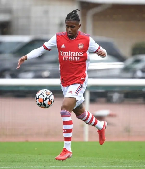Framed Print : Reiss Nelson Shines: Arsenal's Pre-Season Win Against Millwall