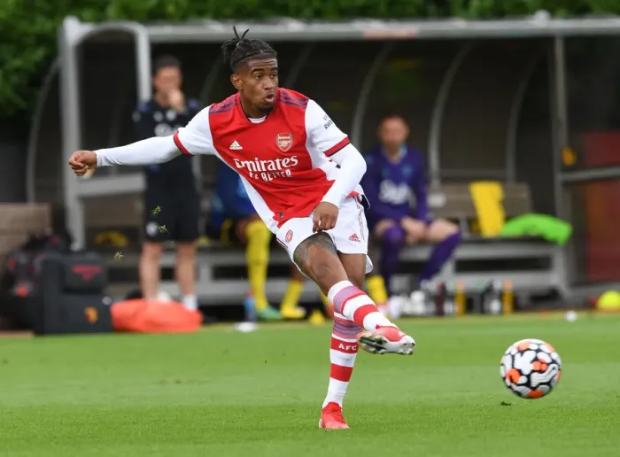 Framed Print : Reiss Nelson Shines: Arsenal's Pre-Season Win Against Watford Framed Print : Reiss Nelson Shines: Arsenal's Pre-Season Win Against Watford