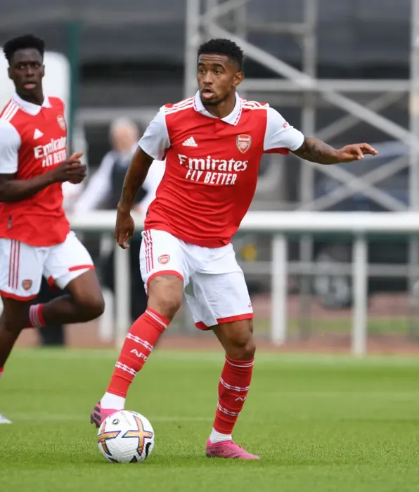 Framed Print : Reiss Nelson Stars: Arsenal's Pre-Season Victory Over Ipswich Town