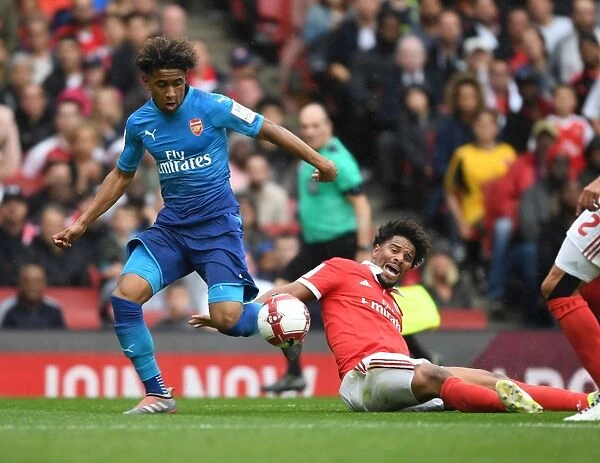 Reiss Nelson vs Eliseu: Battle at the Emirates Cup