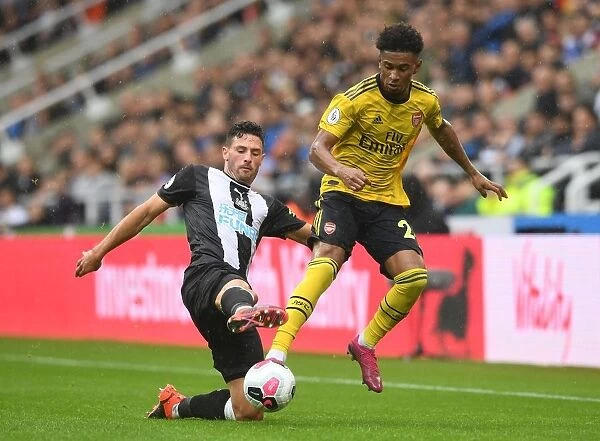Reiss Nelson vs Fabian Schar: Battle at St. James Park - Arsenal vs Newcastle United, Premier League 2019-20