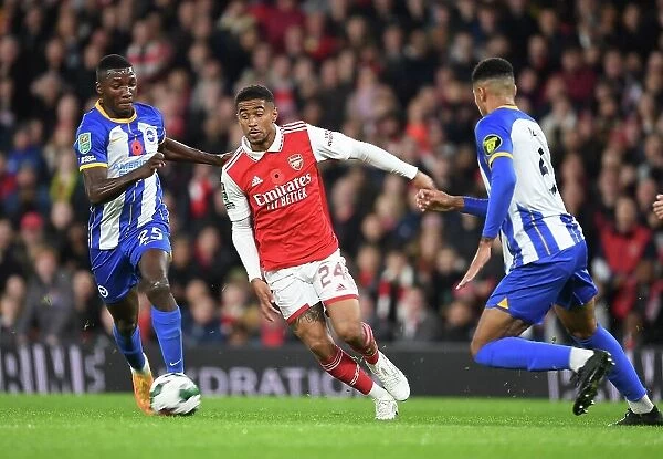 Reiss Nelson's Slick Moves: Outwitting Moises Caicedo in Arsenal's Carabao Cup Triumph