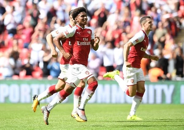 Reiss Nelson's Thrilling Penalty Kick: Arsenal's FA Community Shield Triumph over Chelsea